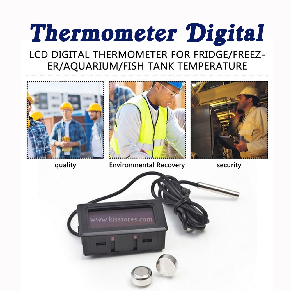 Jual Thermometer Digital ST-2 Untuk Freezer, dan Ruangan Termometer ...