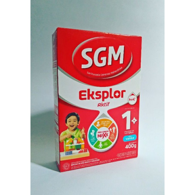 Jual SGM Eksplor Aktif Pro-GressMaxx 1+ Susu Pertumbuhan 1-3 Tahun ...