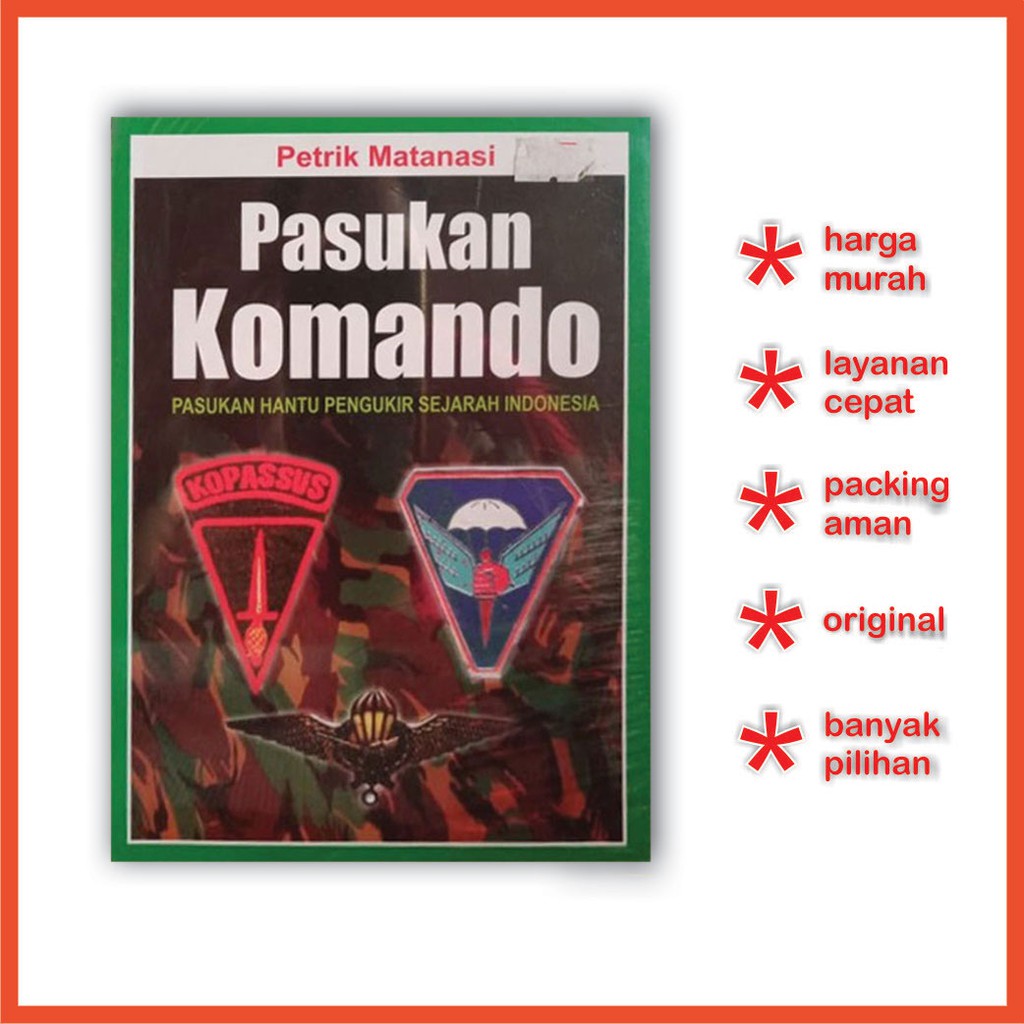 Jual BUKU PASUKAN KOMANDO | Shopee Indonesia