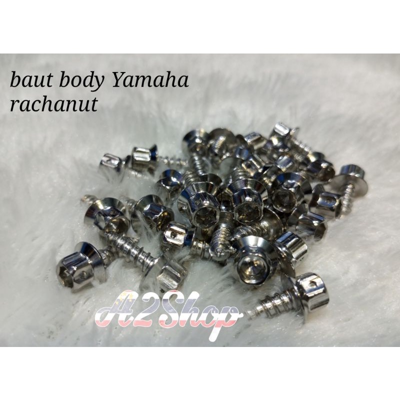 Jual Baut Body Yamaha Stainless Thailand Shopee Indonesia