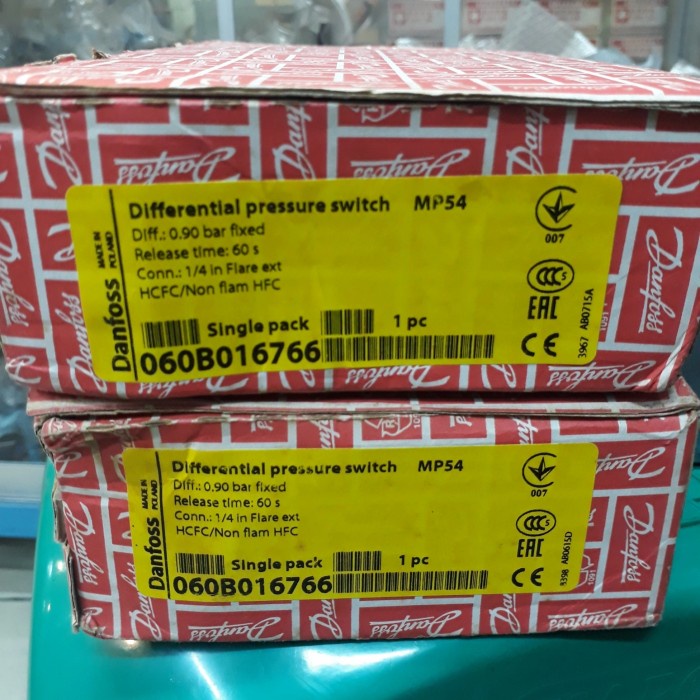 Jual Differential Pressure Switch Danfoss Mp54 Terlaris Shopee Indonesia