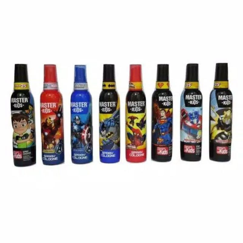 Jual Master Kids Spray Cologne [100ml] Parfum Anak | Shopee Indonesia