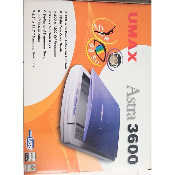 Jual scan umax Astra 3600 Shopee Indonesia