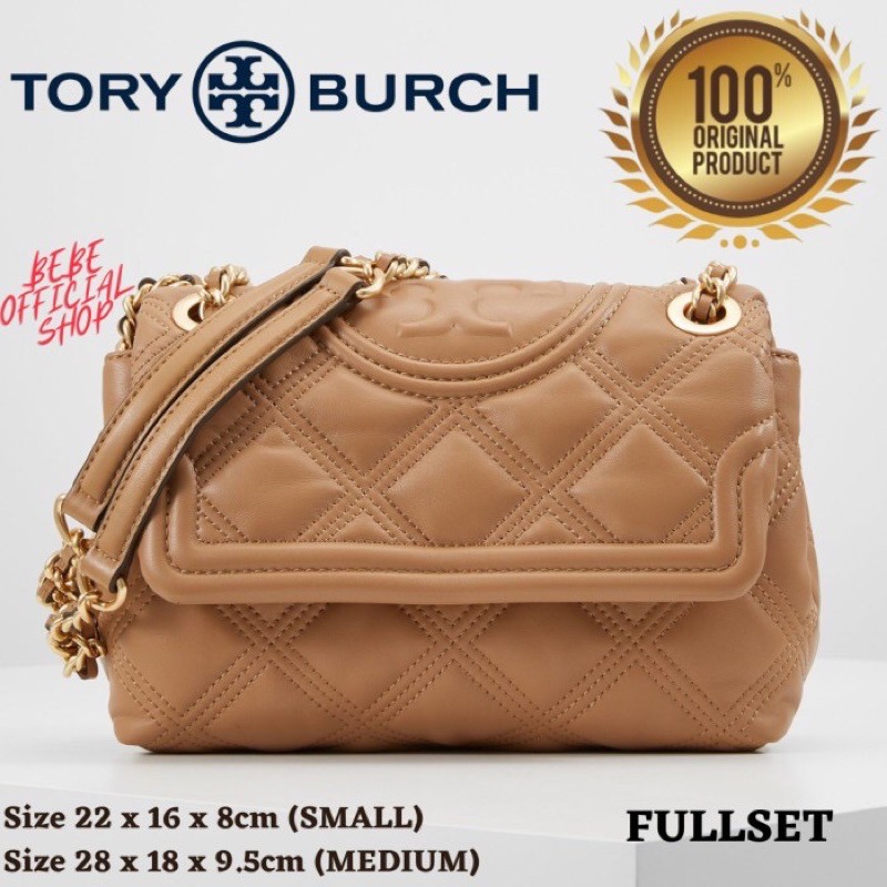 Tory burch soft fleming tiramisu small hotsell