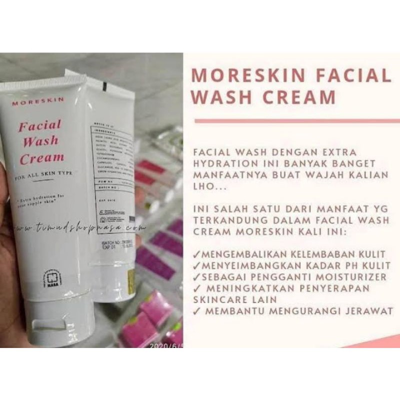 Jual moreskin facial wash original nasa Shopee Indonesia