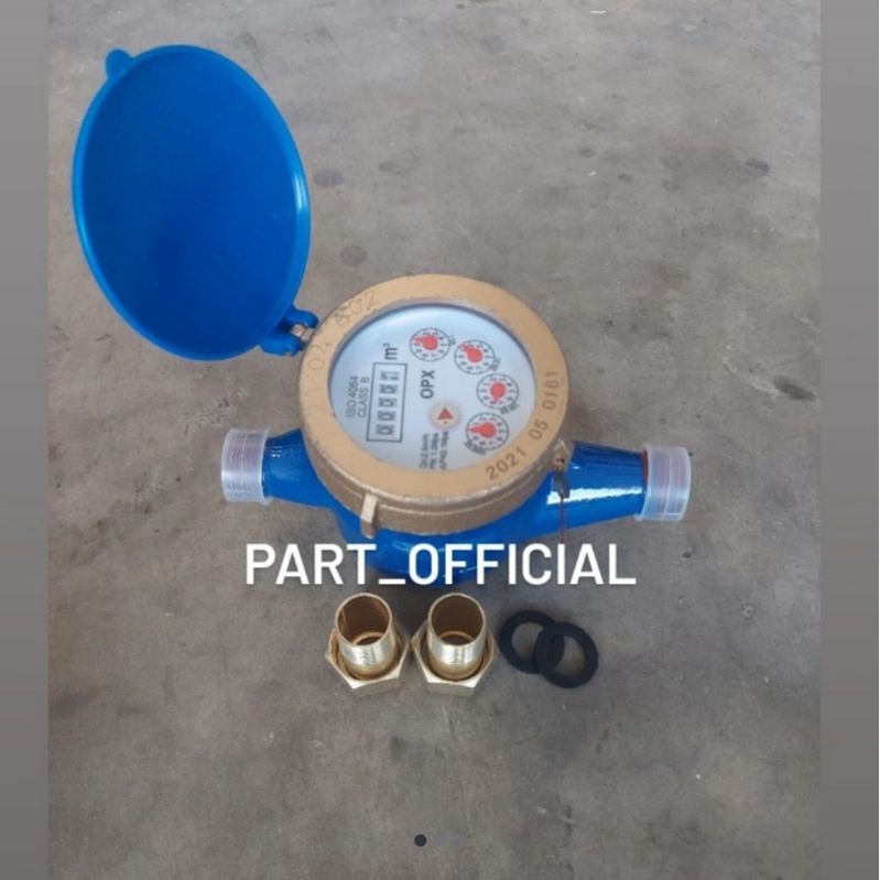 Jual Meteran Air bersih Water Meter OPX 1/2