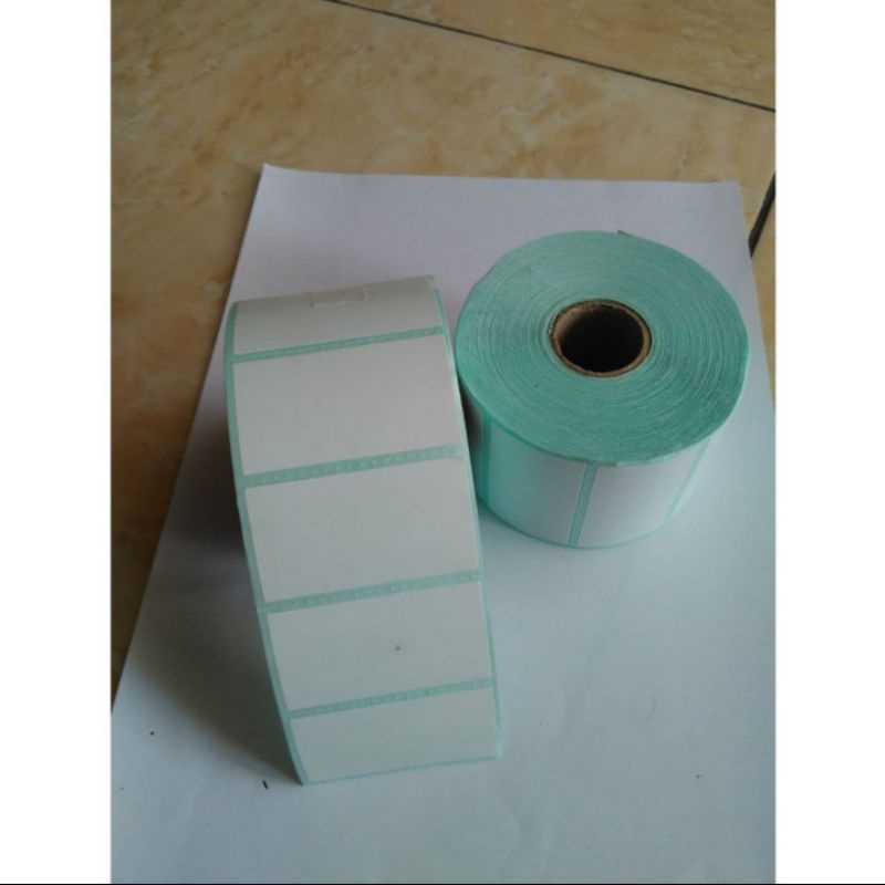 Jual Blank Label Removable Code (stiker label barcode) Murah | Shopee ...