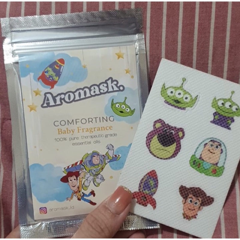 Jual Sticker Aroma isi 30 patch - Aromask Comforting Baby | Shopee ...