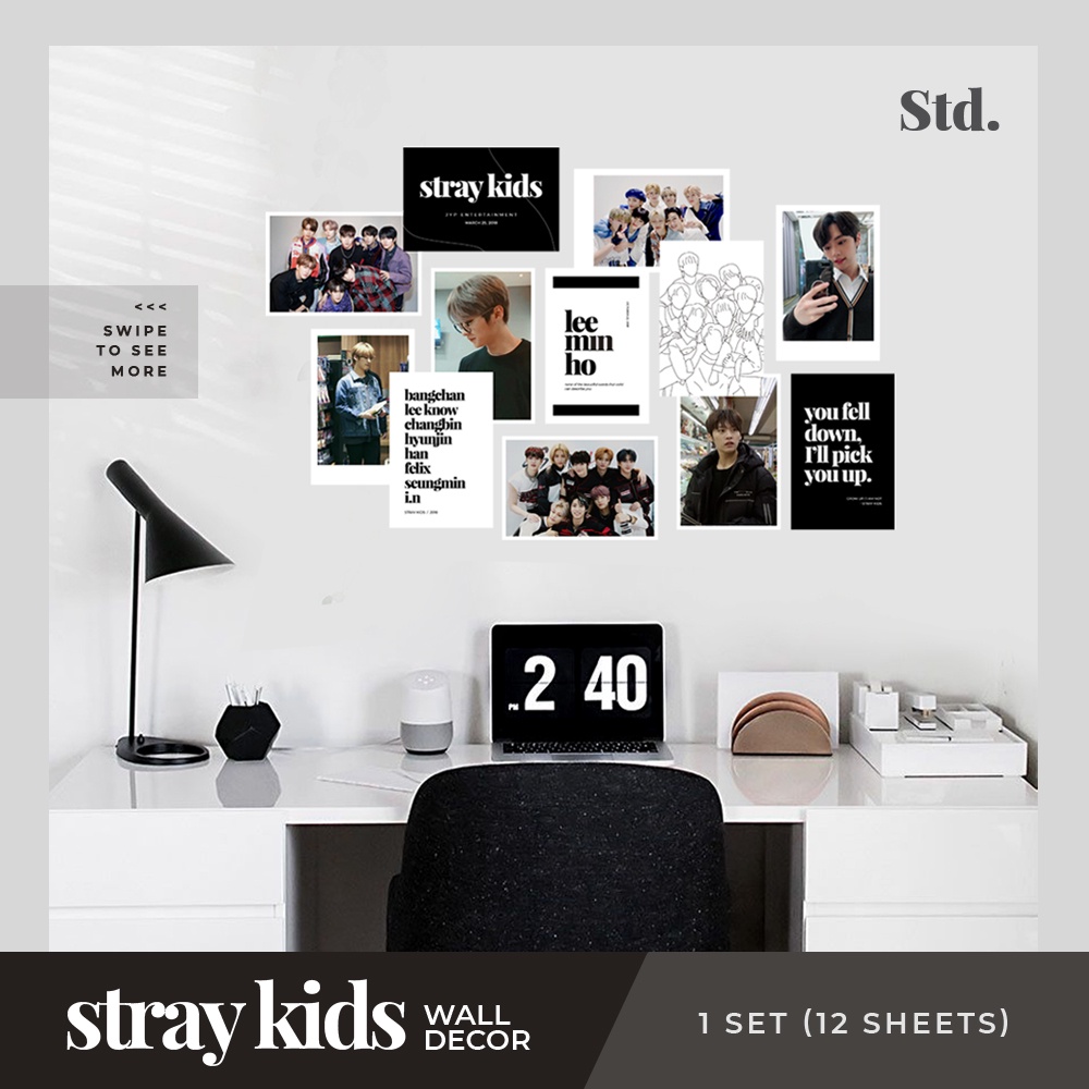 Jual STRAY KIDS Wall Decor kpop poster hiasan dinding minimalist ...