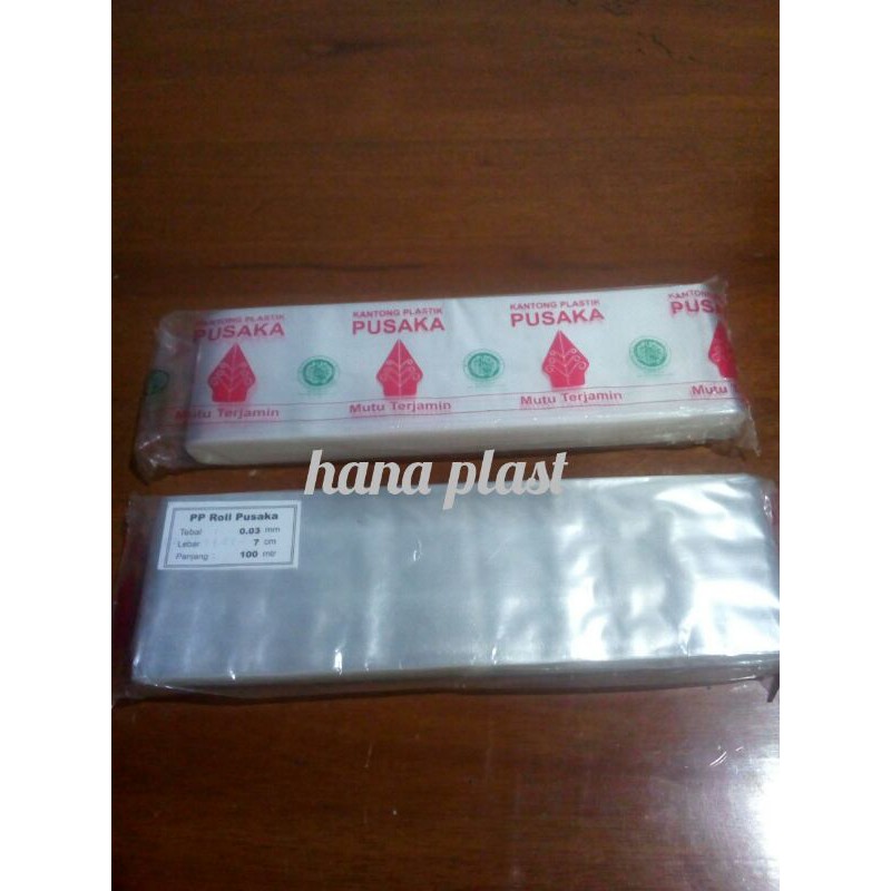 Jual Plastik Roll Bening Ukuran 7x100 Tebel 03 Shopee Indonesia