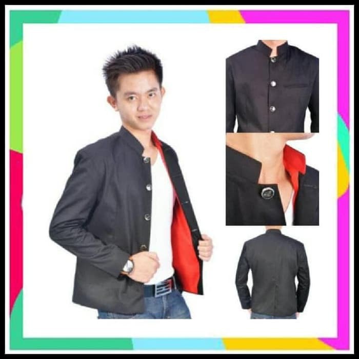 Jual Rd Blazer Pria New Crows Black Jas Takiya Genji Crows Zero Jepang