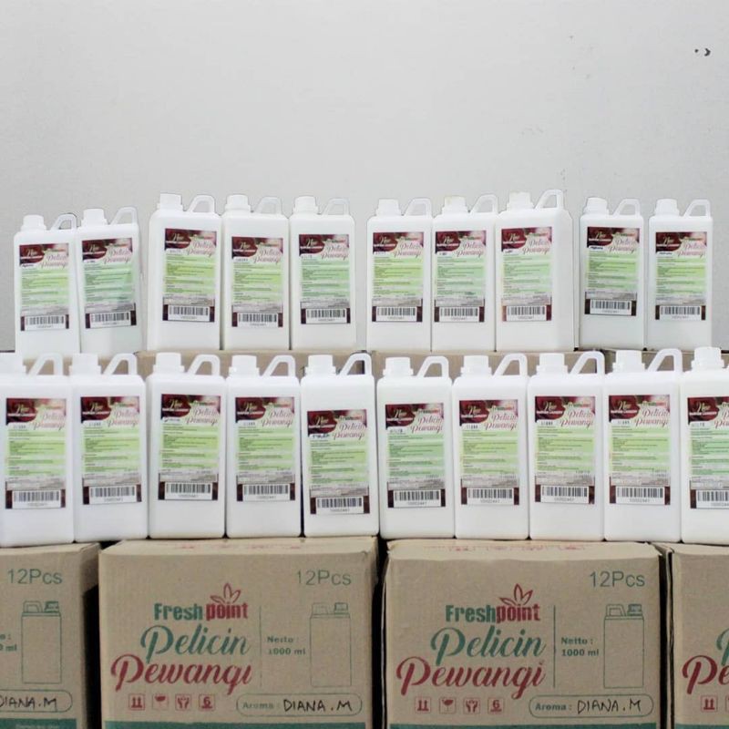 Jual FreshPoint 1000ml Parfume Laundry Putih jirigen 1 Liter | Shopee ...