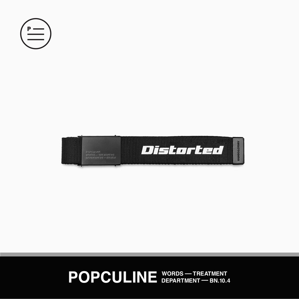 Jual Popculine Belt - Distorted | Shopee Indonesia