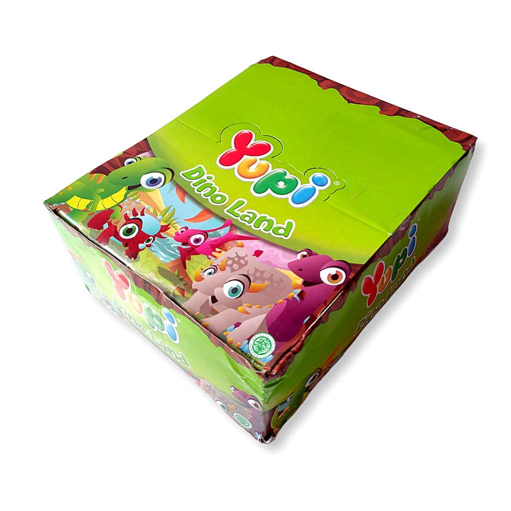 Yupi Gummy Candy Dino Land 1 caixa 24 ct -  Portugal