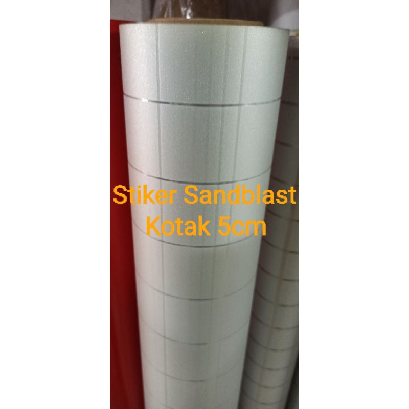 Jual Stiker / Sticker Sandblast 122cm x 100cm | Shopee Indonesia