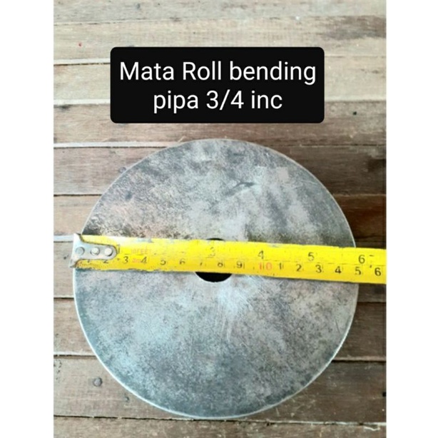Jual Roda Roll pipa 3/4 Rel gott U 25- 26 mm ukuran diameter 15 cm ...