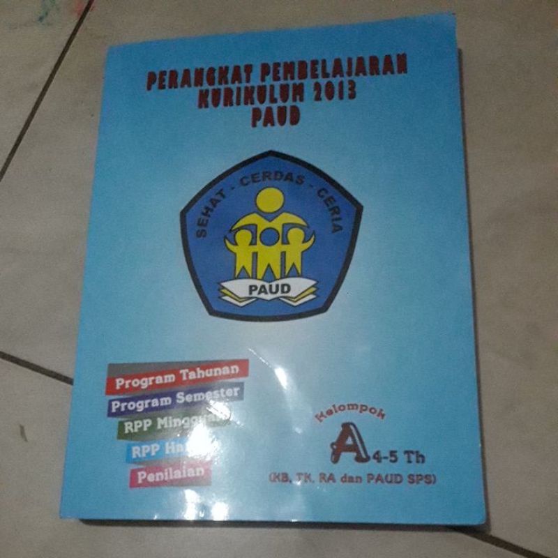 Jual perangkat pembelajaran kurikulum 2013 paud | Shopee Indonesia