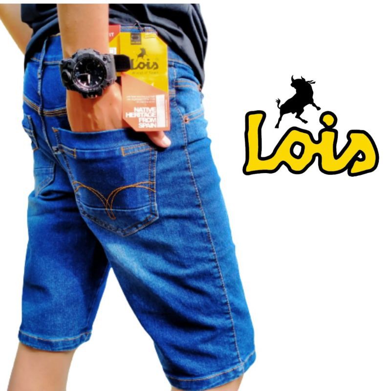 Jual Celana Jeans Lois Pendek Celana Pendek Lois Stylish Kualitas