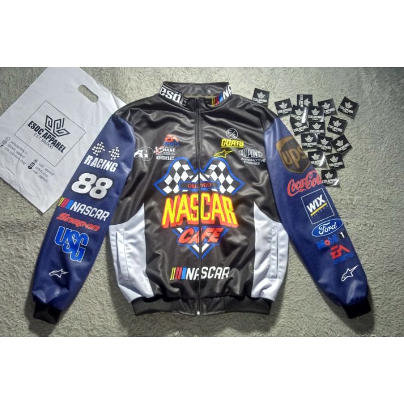 Jual JACKET NASCAR VINTAGE YelowCorn Racing Series Jacket Nascar ...
