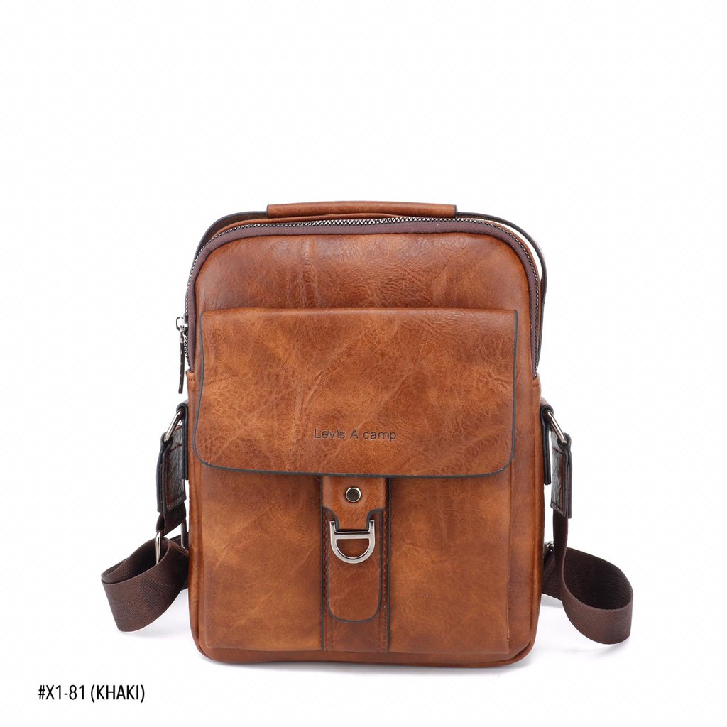 Levis a shop camp leather bag