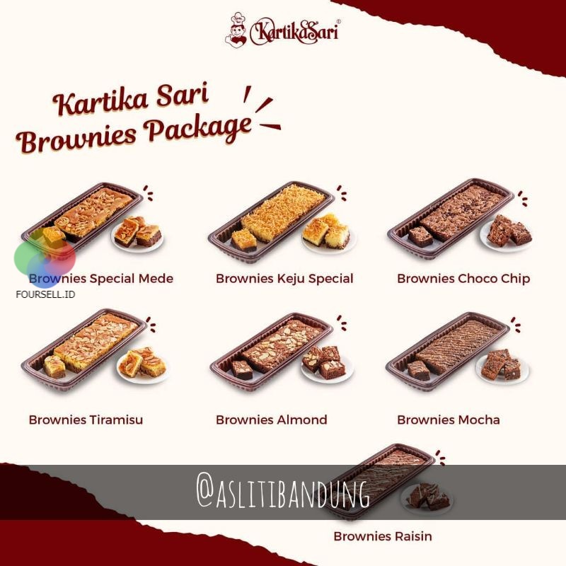 Jual Kartika Sari Brownies Panggang All Varian Asli Ti Bandung Oleh