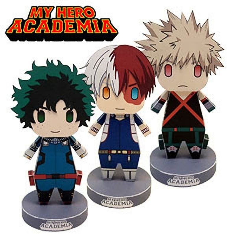 Jual DIY Papercraft My Hero Academia / Action Figure My Hero Academia ...