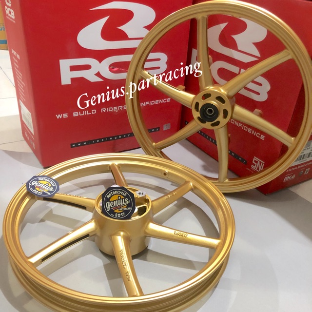 Jual Velg Racing Boy Sonic R Sp Gold Rcb Malaysia Shopee