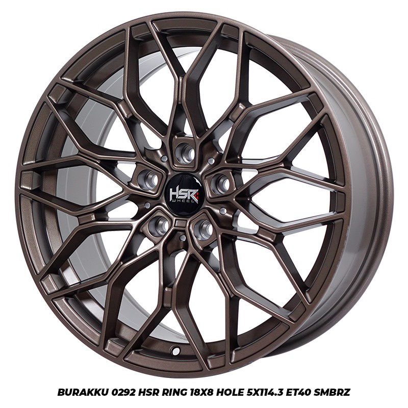Jual Velg R18 Mobil HRV Xpander Innova Rush HSR BURAKKU 0292 Ring 18 ...