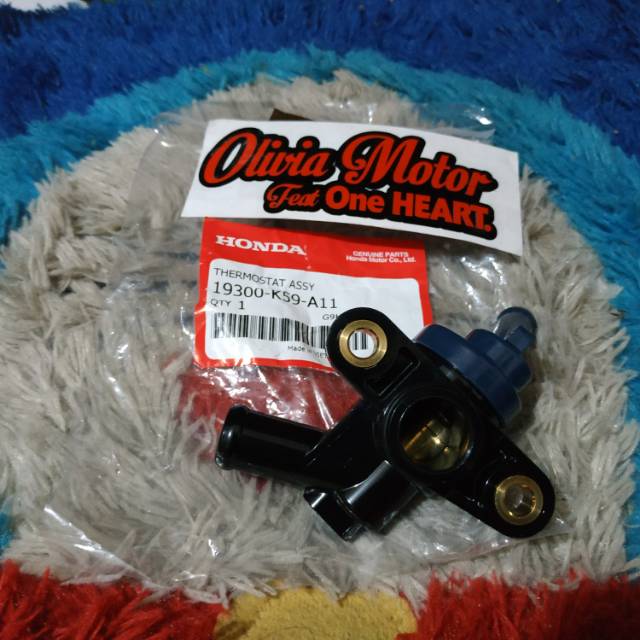 Jual Thermostat assy honda vario 125 150 PCX 150 ADV 150 ORIGINAL 19300