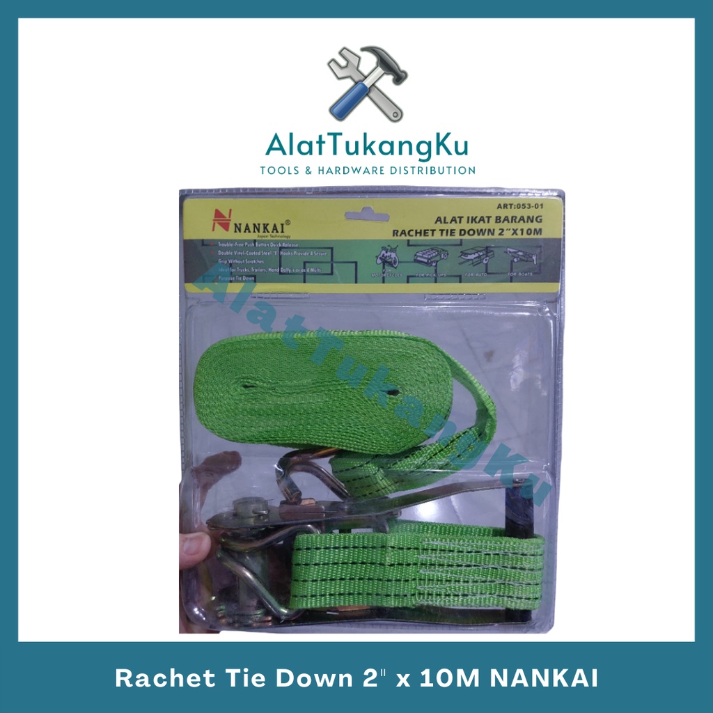Jual Tali Pengikat Barang Nankai Alat Ikat Barang Nankai Ratchet