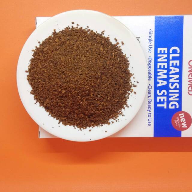 Jual Paket Kopi enema Medium Roasting 250g + Enema Set Onemed untuk ...
