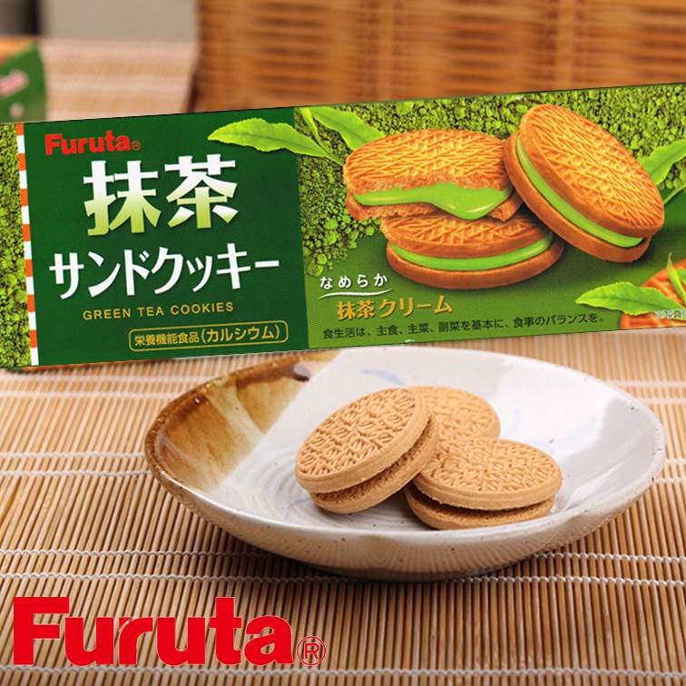Jual Furata Green Tea Sandwich Cookies Japan | Shopee Indonesia