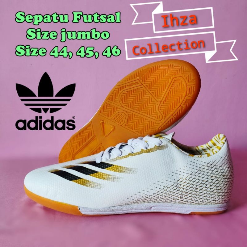 Jual Sepatu Futsal adidas ukuran Besar Jumbo size 44 45 46