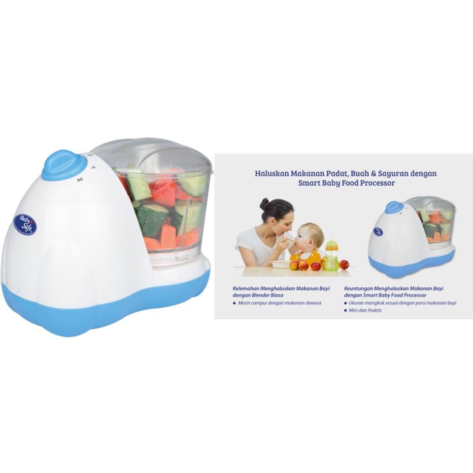 Jual BABY SAFE SMART BABY FOOD PROCESSOR / BLENDER BABY SAFE LB609