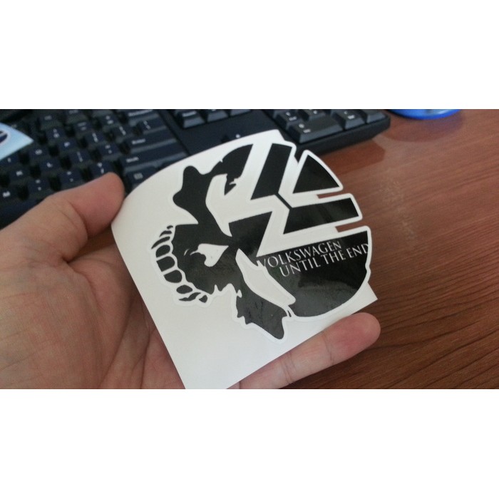 Jual jdm sticker (VW SKULL) Shopee Indonesia