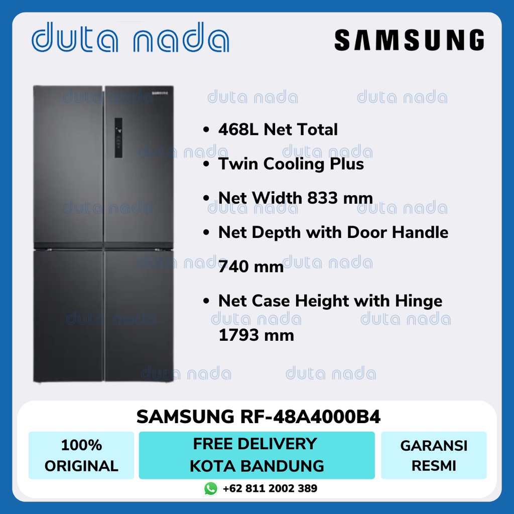 Jual Samsung Kulkas Multidoor With Twin Cooling Plus Rf A B