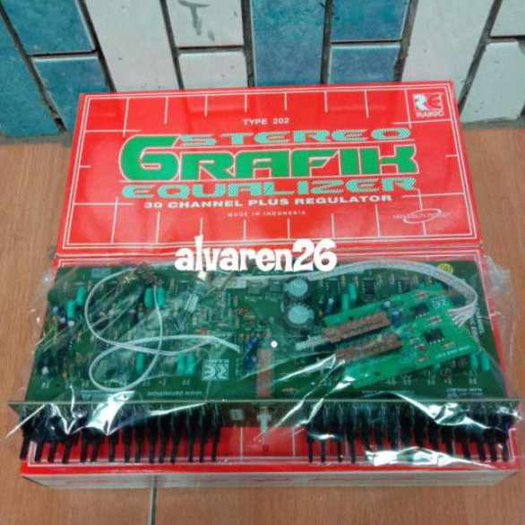 Jual Kit Equalizer 2x15 30 Channel Ranic | Shopee Indonesia
