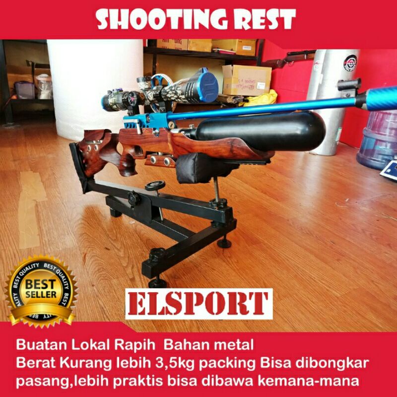 Jual shooting rest - gun rest - bechrest - dudukan pcp - tatakan pcp ...