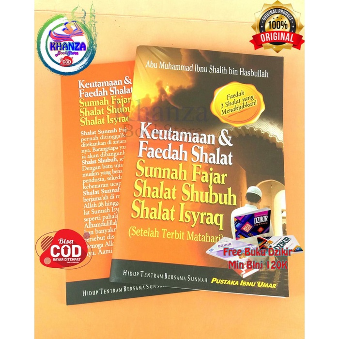 Jual Buku Keutamaan Faedah Shalat Sunnah Fajar Shalat Shubuh Shalat ...