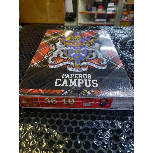 Jual Buku Tulis Paperus Campus 36 Lembar 1 Pak Isi 10 Buku Shopee Indonesia 3590