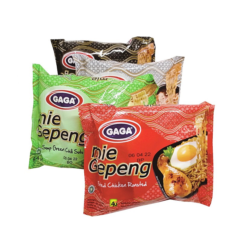 Jual GAGA Mie Gepeng - Mie Instan Pipih - 1 bks | Shopee Indonesia