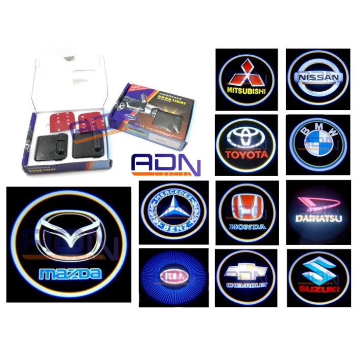 Jual LAMPU LOGO LED PINTU MOBIL WIRELESS TANPA KABEL - KIA | Shopee ...