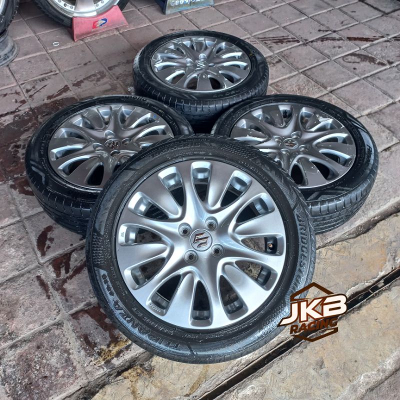 Jual VELG SECOND COPOTAN SUZUKI BALENO R16 + BAN PNP IGNIS SPLASH ...