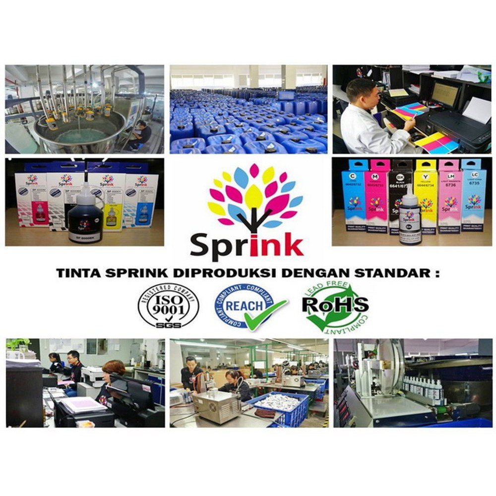 Jual Tinta Sprink for Epson 003 - L1210 L1250 L1256 L3210 L3250 L3256 ...