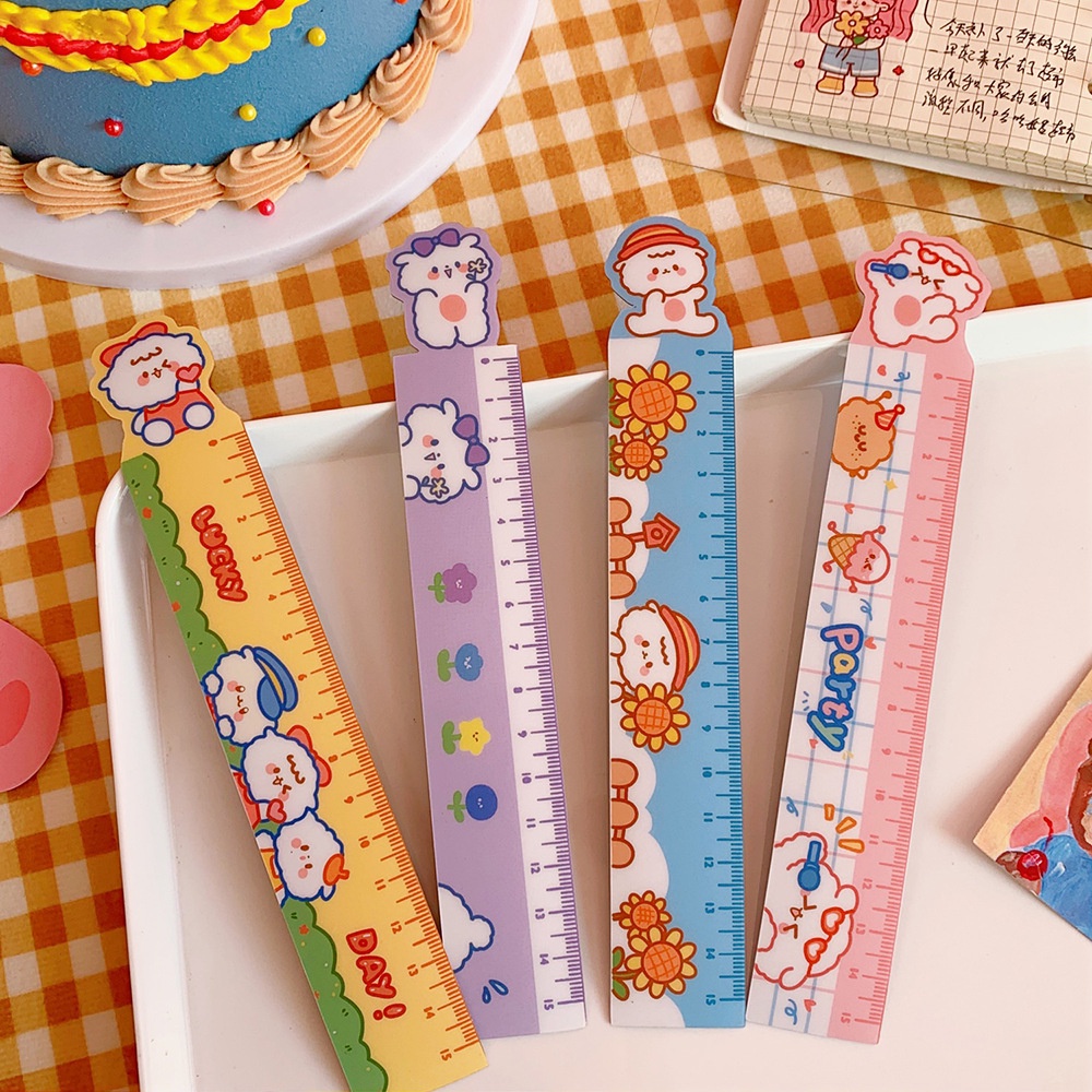 Jual Penggaris Lucu Bahan Lentur Fleksibel Magnet Magnetic Ruler ...