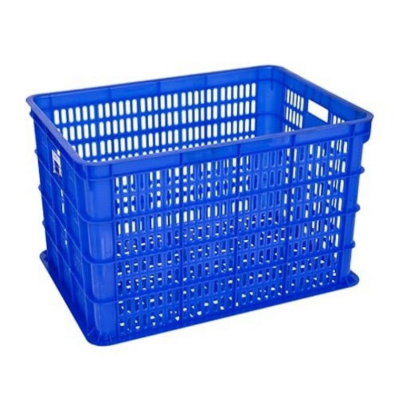 Jual container Keranjang Industri Serbaguna / Keranjang Biru Green Leaf ...