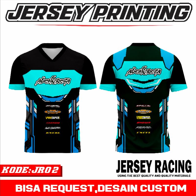 Jual JERSEY RACING REQUEST DESAIN KIRIM SESUAI PERMINTAAN | Shopee ...