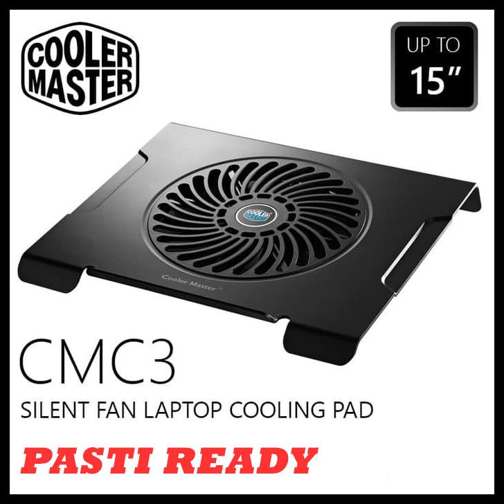 Jual Cooler Master Notepal Cmc3 Silent Fan Laptop Cooling Pad | Shopee ...