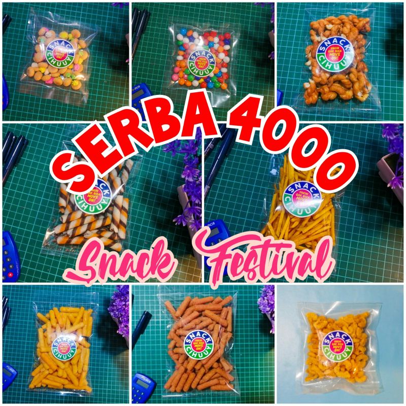 Jual SNACK CIHUUY-SNACK FESTIVAL SERBA 4.000 | Shopee Indonesia