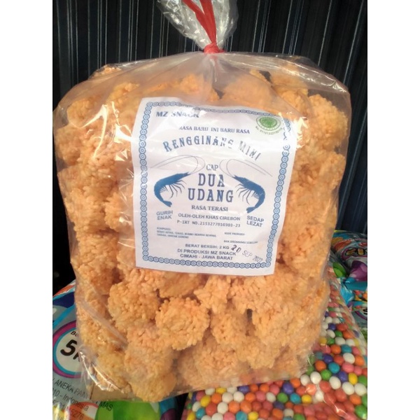 Jual Rangginang Mini rasa terasi 500gr/ Ranginang matang | Shopee Indonesia
